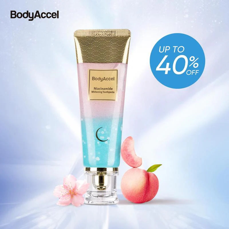 💖Niacinamide Whitening Toothpaste🦷Pearly White Teeth Revealed🦷Your Smile's New Secret Weapon!