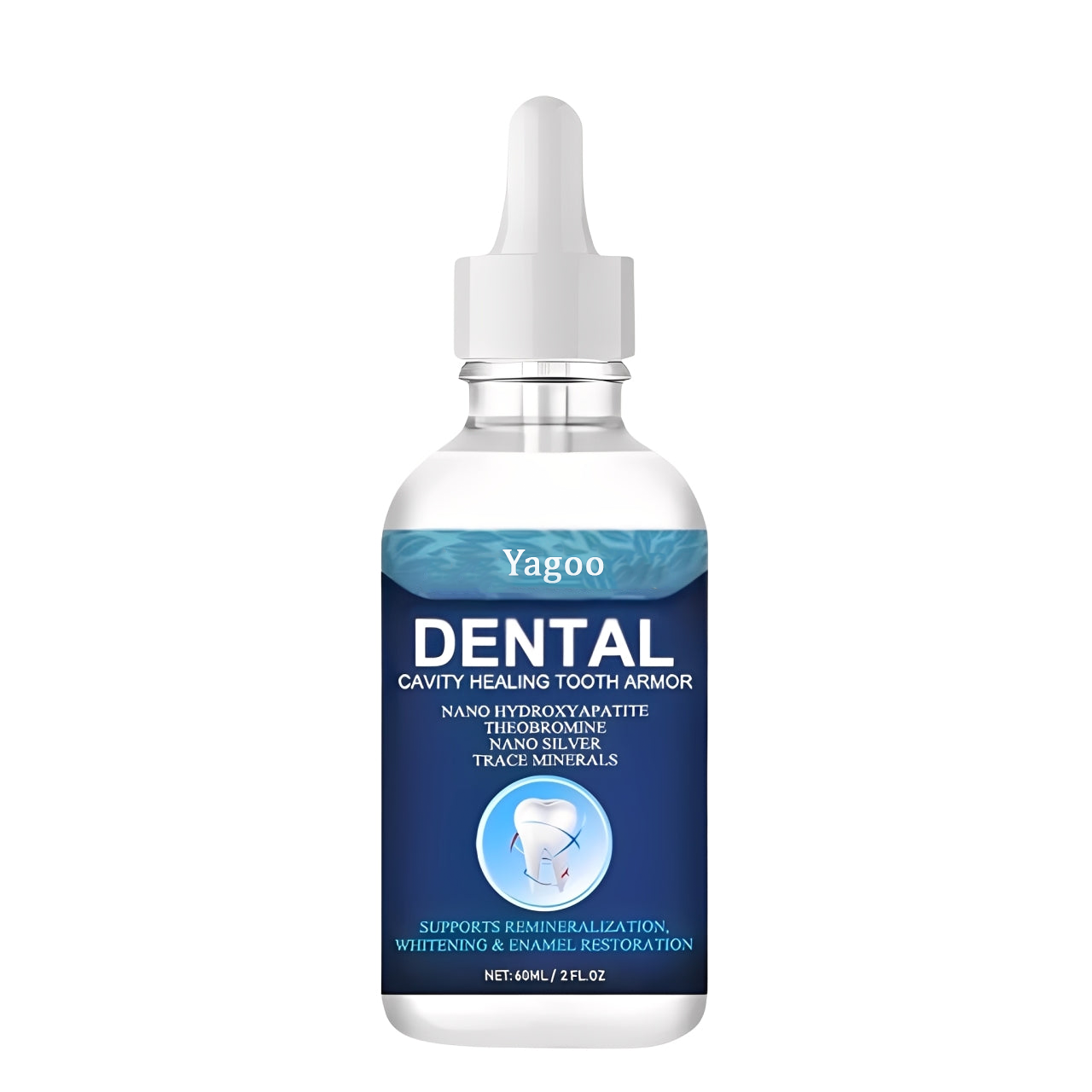 🖤2026 New Year · 40% OFF🖤Yagoo Fluoride-Free Hydroxyapatite Tooth Armor Drops & Enamel Repair, Whitening & Fresh Breath