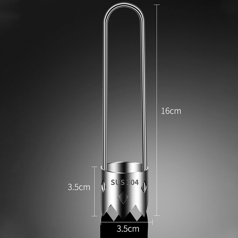 Универсален инструмент за отстраняване на сърцевината на плодовете от неръждаема стомана