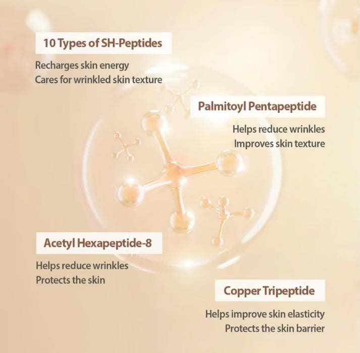 ✨Silk Lifting Peptide Ampoule: Korean Anti-Aging Serum for Wrinkle Care &amp; Plumping