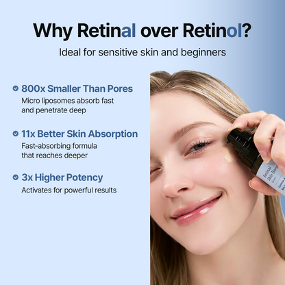 MEDITHERAPY Retinal Skin Booster Serum | Retinaldehyde, Niacinamide Anti-Aging Serum