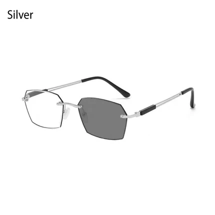 Crystal Clear Reading Glasses – Lightweight Frameless Design with Premium Diamond-Cut Finish