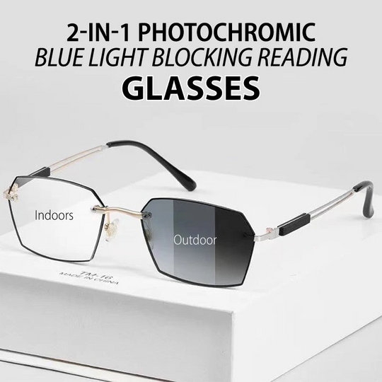 Crystal Clear Reading Glasses – Lightweight Frameless Design with Premium Diamond-Cut Finish