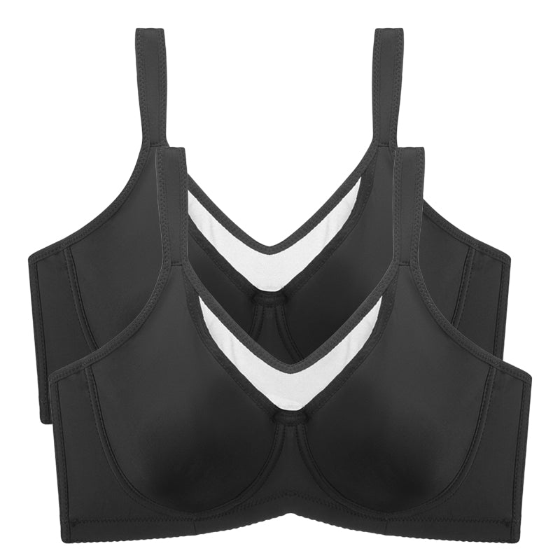 🏆 Last Day Special Price £7.99💐Women's Elegant Sheer Full Coverage Plus Size Bra