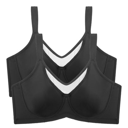 🏆 Last Day Special Price £7.99💐Women's Elegant Sheer Full Coverage Plus Size Bra