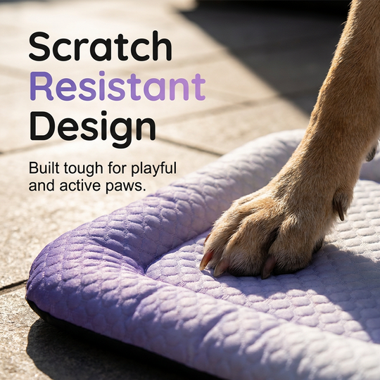💖❄️Pet Cooling Mat for Dogs &amp; Cats 🐾 Naturally Cool Ice-Silk Pad • Breathable, Washable &amp; Soft 🐶🐱