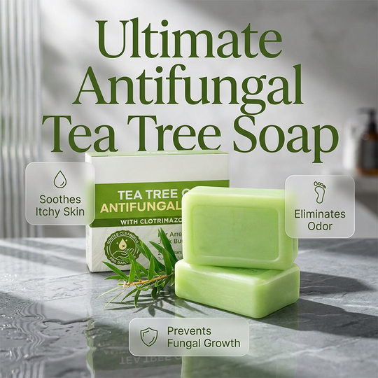 Tea Tree Oil Antifungal Soap – Daily Gentle Cleansing &amp; Antifungal Care