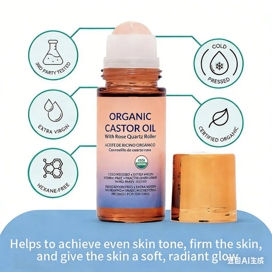 🌿Organic castor Oil Roll-On