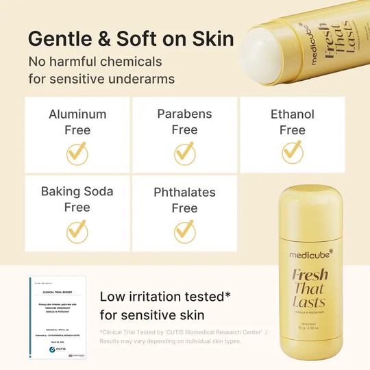 Vanilla &amp; Pistachio Scented Deodorant
