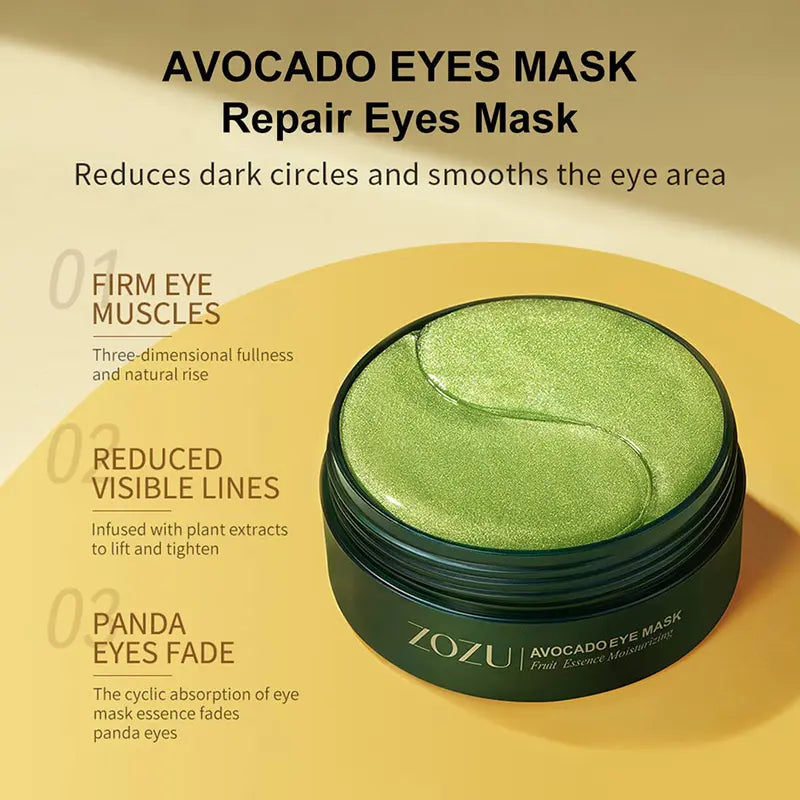 Avocado Moisturizing Eye bagMask,Under Eye Mask