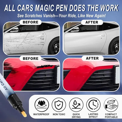 🔥🥳2026 HOT SALE🥳🚗💞50K+ SOLD!🖌️💨 Touch Up Paint Pen – Precision tip, waterproof & anti‑rust. Covers deep scratches in seconds. Save hundreds on body shop! 💸🔧
