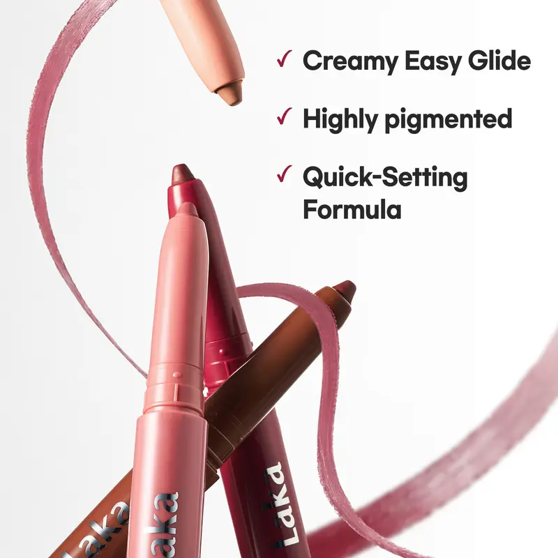 💜[Laka] Easy Glide Lip Liner — Creamy, Blendable Color with Smooth Application