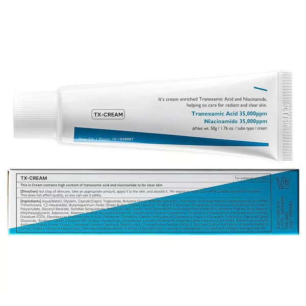 🧴 TX Cream, Tranexamic Acid &amp; Niacinamide Dark Spot &amp; Hyperpigmentation Care