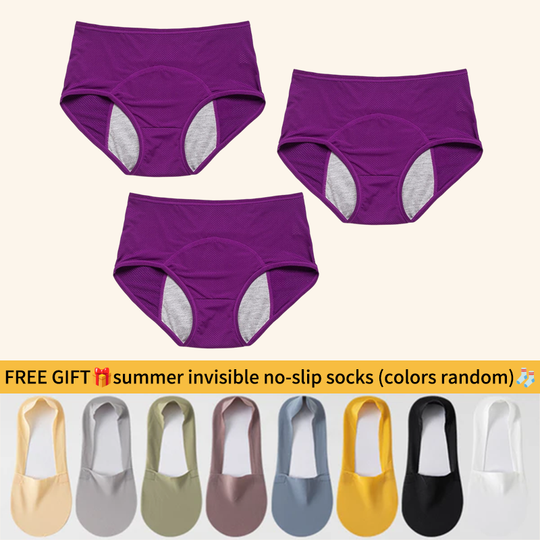⏳Last Day-Buy 1 Get 3 Packs!!🔥2026 Best-Selling🏆LunaBloom™ High-Waist Leak-Proof Panties ✨Butter-soft, ultra-stretchy &amp; discreetly protective 🍃