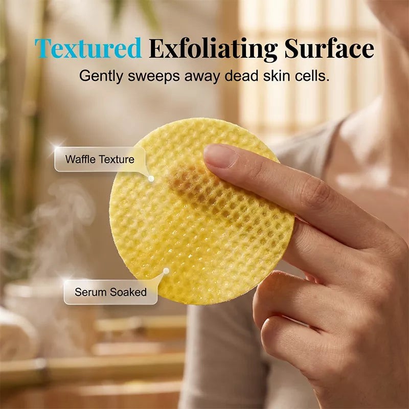 Kojic Acid Turmeric TX Toner Pad 70pads, Dark Spot & Pigmentation Care for Uneven Skin Tone