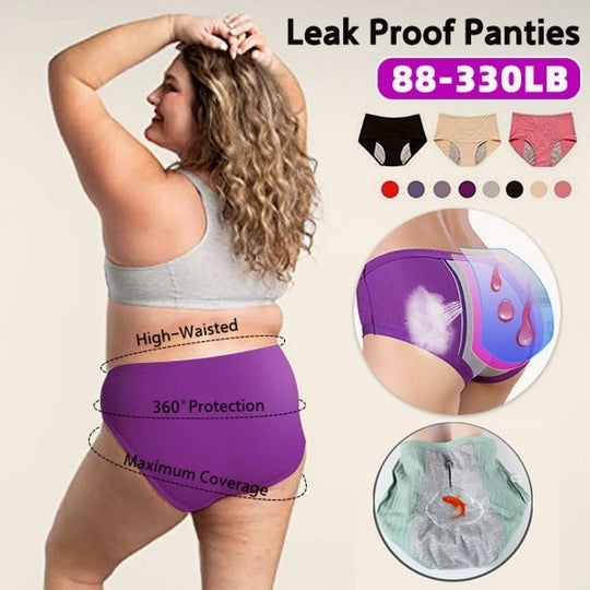 ⏳Last Day-Buy 1 Get 3 Packs!!🔥2026 Best-Selling🏆LunaBloom™ High-Waist Leak-Proof Panties ✨Butter-soft, ultra-stretchy &amp; discreetly protective 🍃