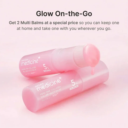[Official Store] New aqa™ Natural medicine PDRN Pink Collagen Volume Multi Balm.