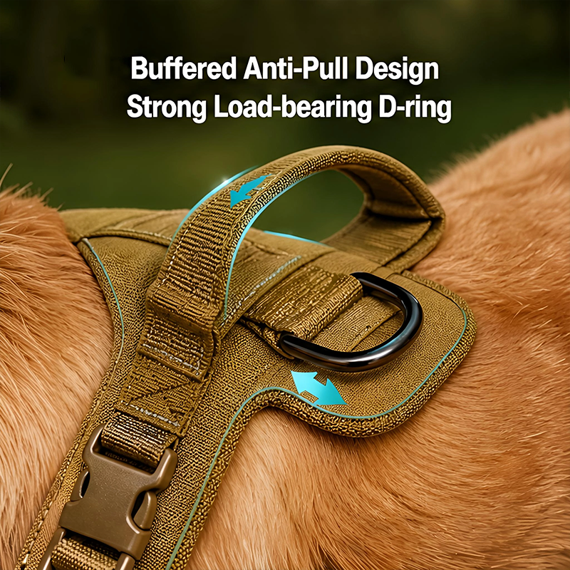 ✨Pawve™ No-Pull Dog Harness – Vet-Approved Comfort, Chafe-Free & Escape-Safe | Lightweight, Adjustable & Perfect for Every Walk🐕