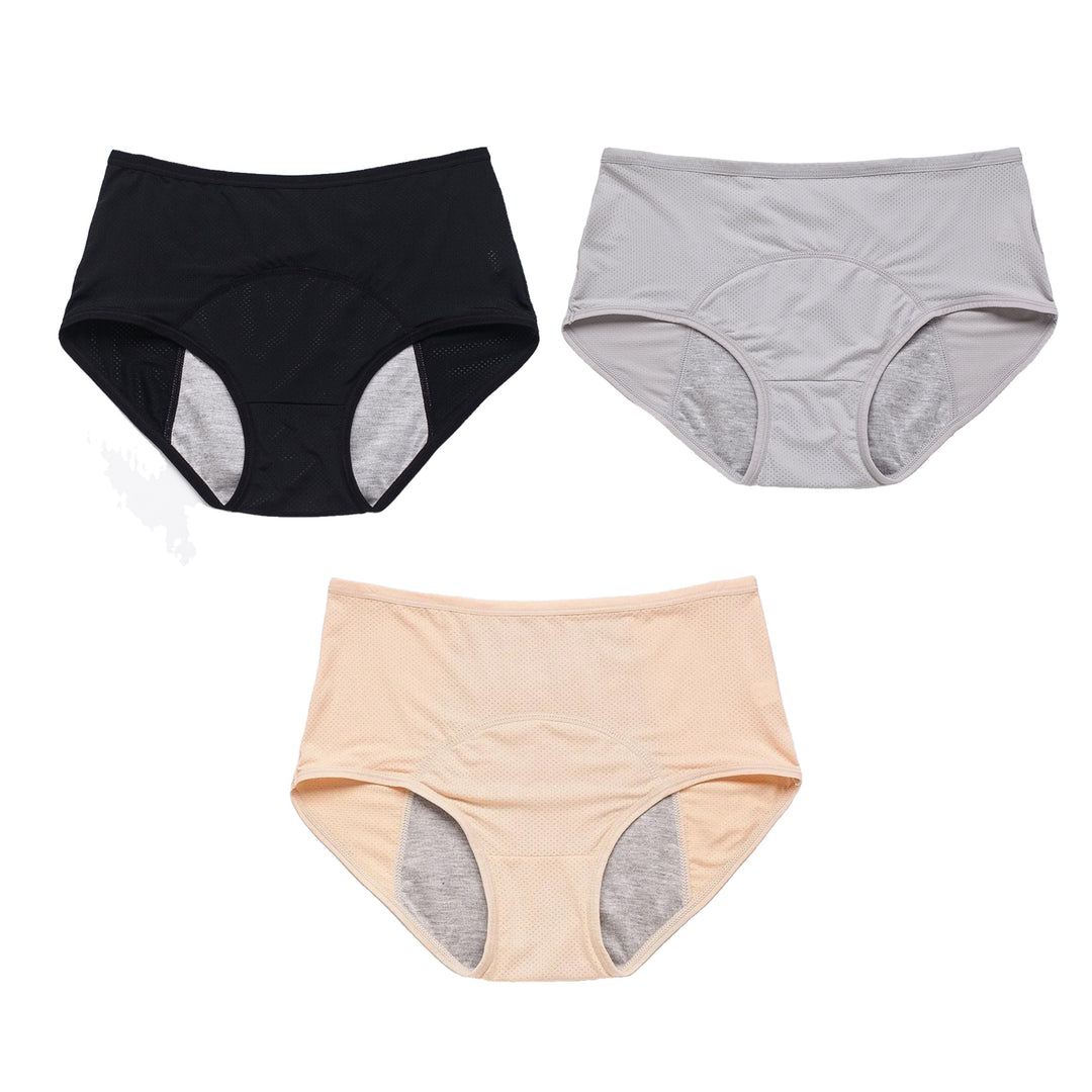 ⏳Last Day-Buy 1 Get 3 Packs!!🔥2026 Best-Selling🏆LunaBloom™ High-Waist Leak-Proof Panties ✨Butter-soft, ultra-stretchy &amp; discreetly protective 🍃
