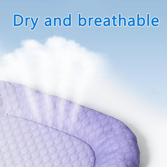 💖❄️Pet Cooling Mat for Dogs &amp; Cats 🐾 Naturally Cool Ice-Silk Pad • Breathable, Washable &amp; Soft 🐶🐱