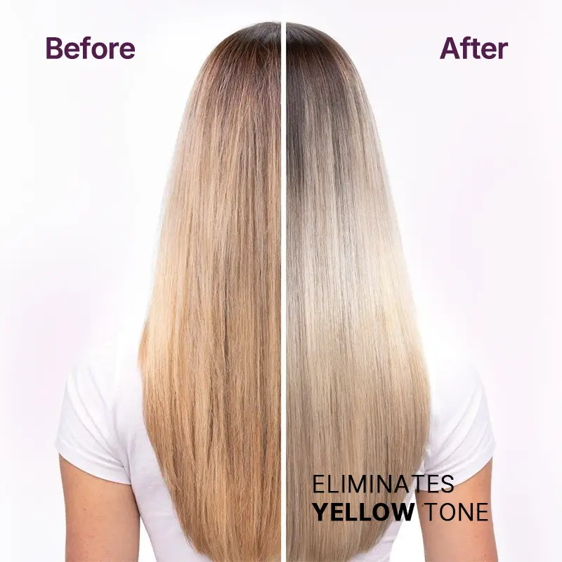 Karseell Purple Hair Mask Professional Neutralizes Brass &amp; Yellow Tones For Blonde Silver Gray Highlighted Hair