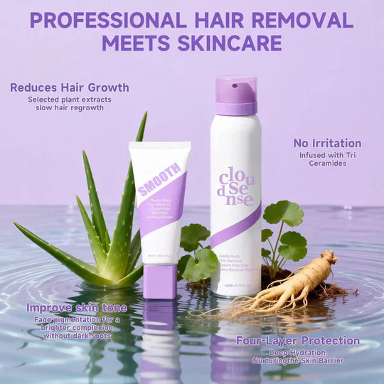 KLENIMORE ™  Gentle &amp; Painless Hair Removal Cream Duo for Sensitive Skin