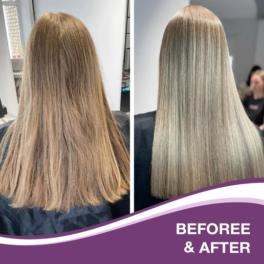 Karseell Purple Hair Mask Professional Neutralizes Brass &amp; Yellow Tones For Blonde Silver Gray Highlighted Hair