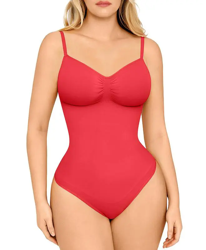 FeelinGirl  Seamless Thong Bodysuit Comfort Jumpsuit Deals For You Days Fit Adjustable Mother’s Day