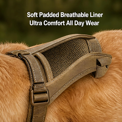 ✨Pawve™ No-Pull Dog Harness – Vet-Approved Comfort, Chafe-Free & Escape-Safe | Lightweight, Adjustable & Perfect for Every Walk🐕