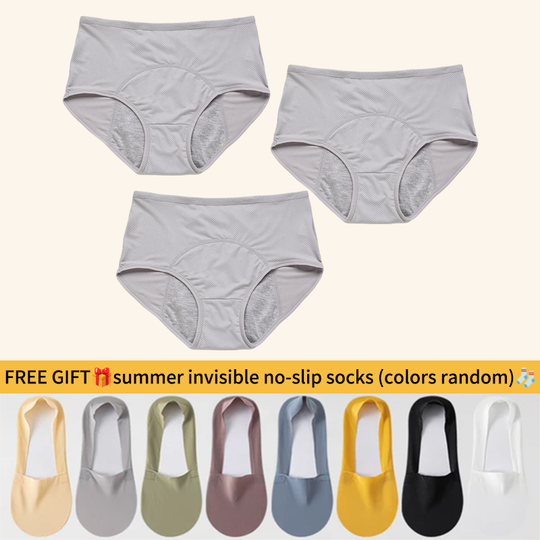 ⏳Last Day-Buy 1 Get 3 Packs!!🔥2026 Best-Selling🏆LunaBloom™ High-Waist Leak-Proof Panties ✨Butter-soft, ultra-stretchy &amp; discreetly protective 🍃