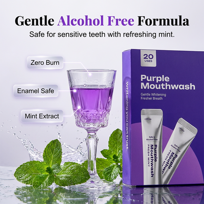 Purple Mouthwash - Sachets 20 Pack