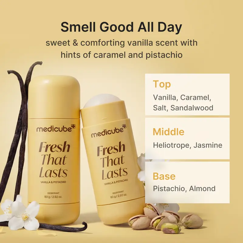 Vanilla &amp; Pistachio Scented Deodorant