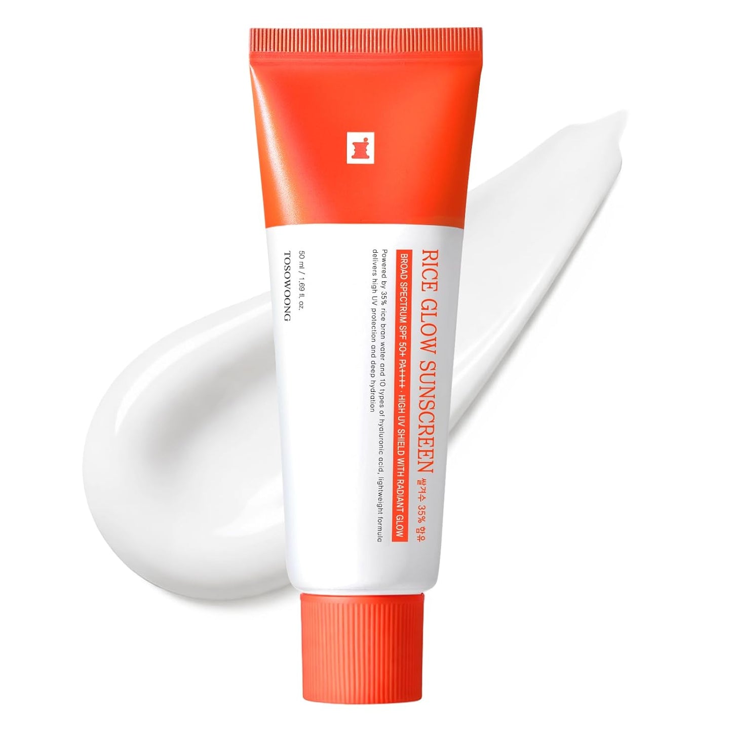 TOSOWOONG Rice Glow Sunscreen, SPF50+