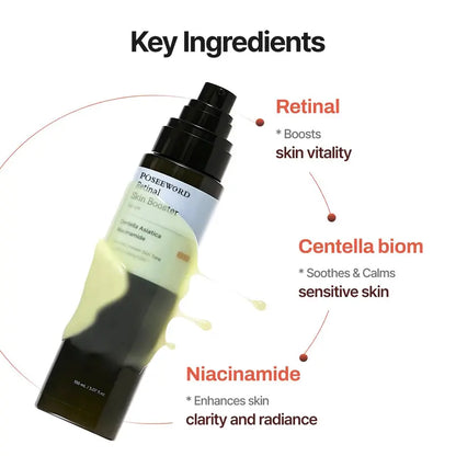 MEDITHERAPY Retinal Skin Booster Serum | Retinaldehyde, Niacinamide Anti-Aging Serum