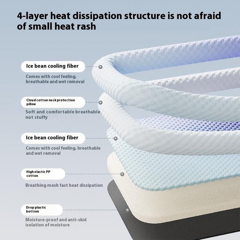 ❄️Pet Cooling Mat for Dogs &amp; Cats 🐾 Naturally Cool Ice-Silk Pad • Breathable, Washable &amp; Soft 🌿  For Floors, Sofas &amp; Car Travel • Multiple Sizes • Gradient Colours ☀️🐶🐱