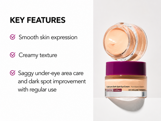 Calcium Dark Spot Eye Cream | Dark Circle, Anti-aging, Sagging, Elasticity | Korean Cosmetics