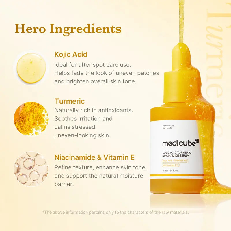 Kojic Acid Turmeric Power Duo for Face & body