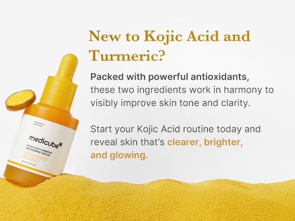 Kojic Acid Turmeric Power Duo for Face &amp; body
