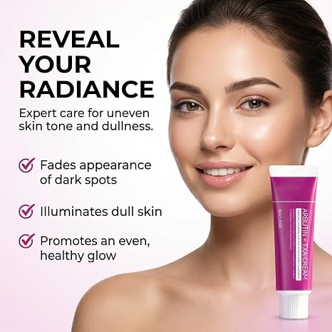 Official SOERA Korean Brightening Cream, Arbutin And Tranexamic Acid Facial Cream For Uneven Skin Tone