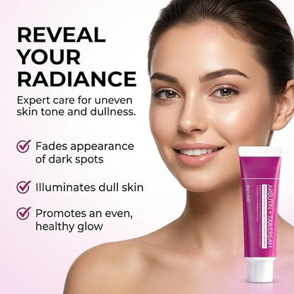 Official SOERA Korean Brightening Cream, Arbutin And Tranexamic Acid Facial Cream For Uneven Skin Tone