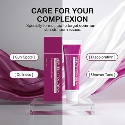 Official SOERA Korean Brightening Cream, Arbutin And Tranexamic Acid Facial Cream For Uneven Skin Tone