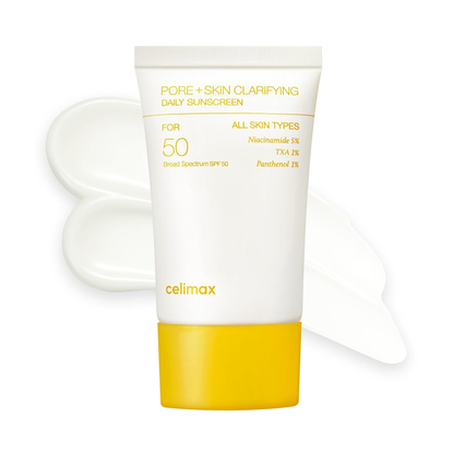 Celimax Pore+Skin Clarifying Daily Sunscreen | SPF 50 Broad Spectrum