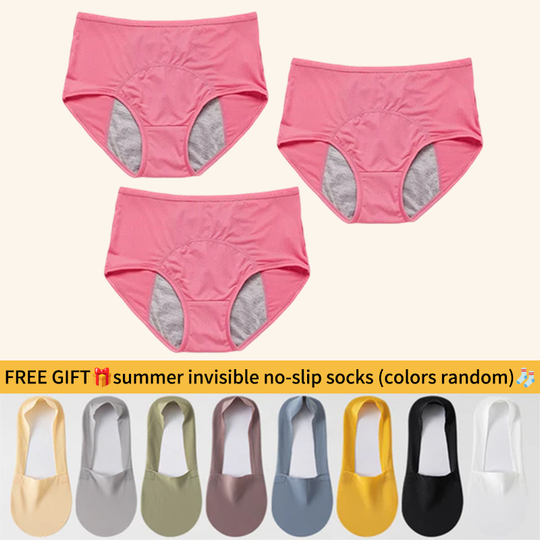 ⏳Last Day-Buy 1 Get 3 Packs!!🔥2026 Best-Selling🏆LunaBloom™ High-Waist Leak-Proof Panties ✨Butter-soft, ultra-stretchy &amp; discreetly protective 🍃