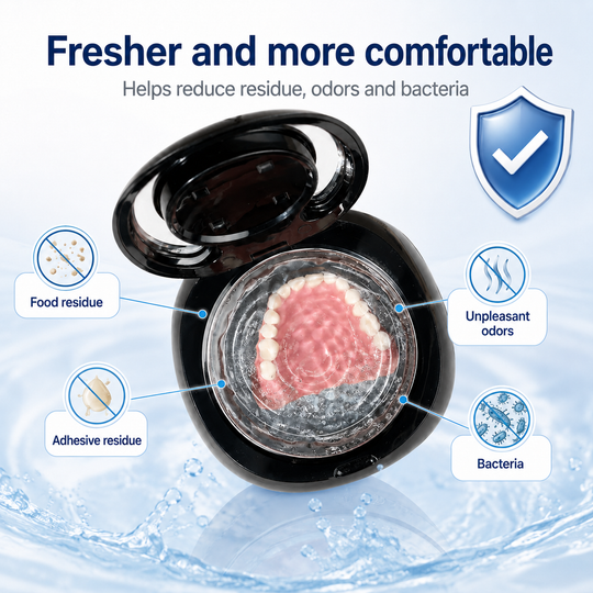 Denture Dome Ultrasonic UV-C Cleaner – For a fresher, cleaner denture in just 5 minutes