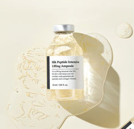 ✨Silk Lifting Peptide Ampoule: Korean Anti-Aging Serum for Wrinkle Care &amp; Plumping