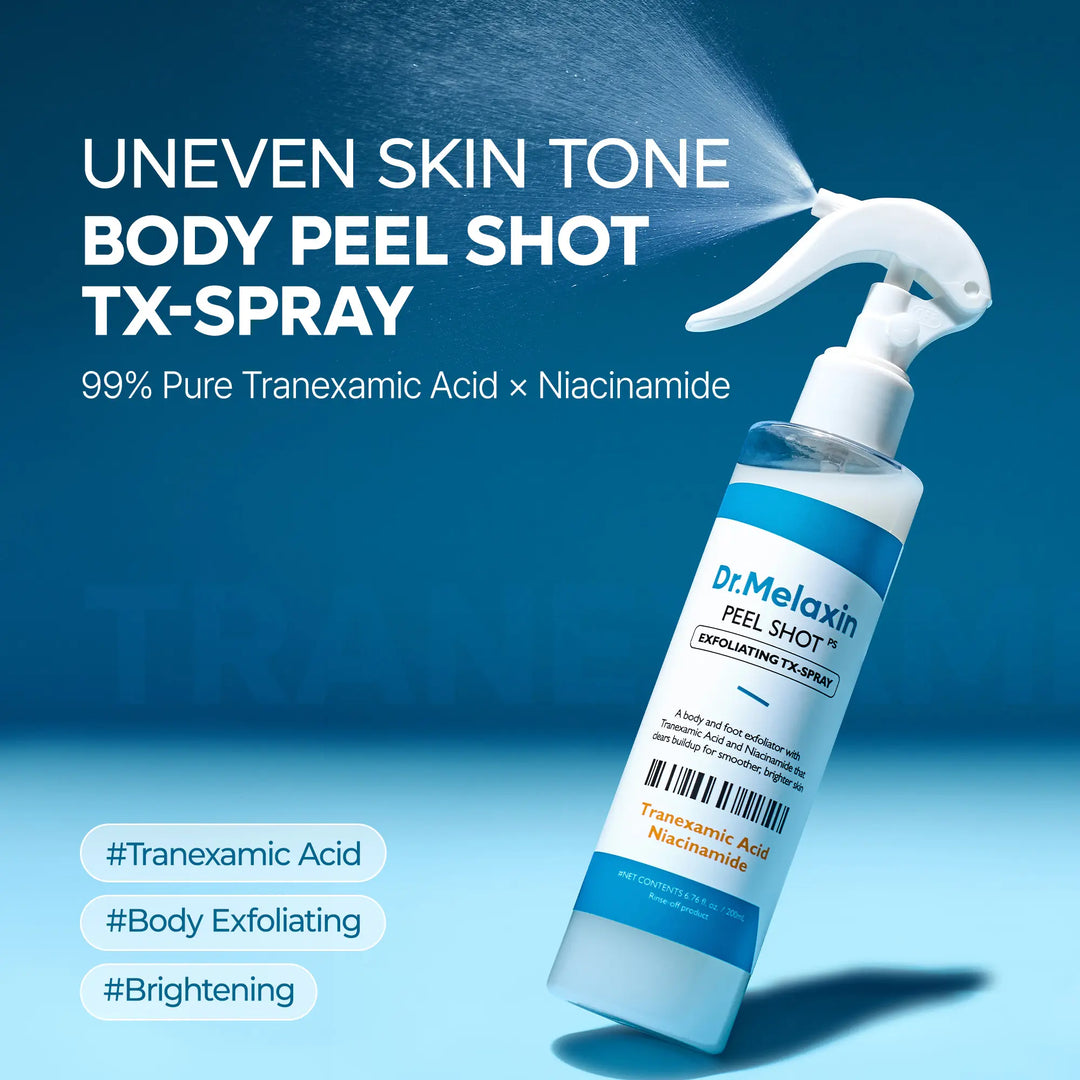 [Dr.Melaxin Official] Exfoliating Tone Smoothing TX Duo, Tranexamic Acid &amp; Niacinamide Gentle Peeling for Dark Spot Care