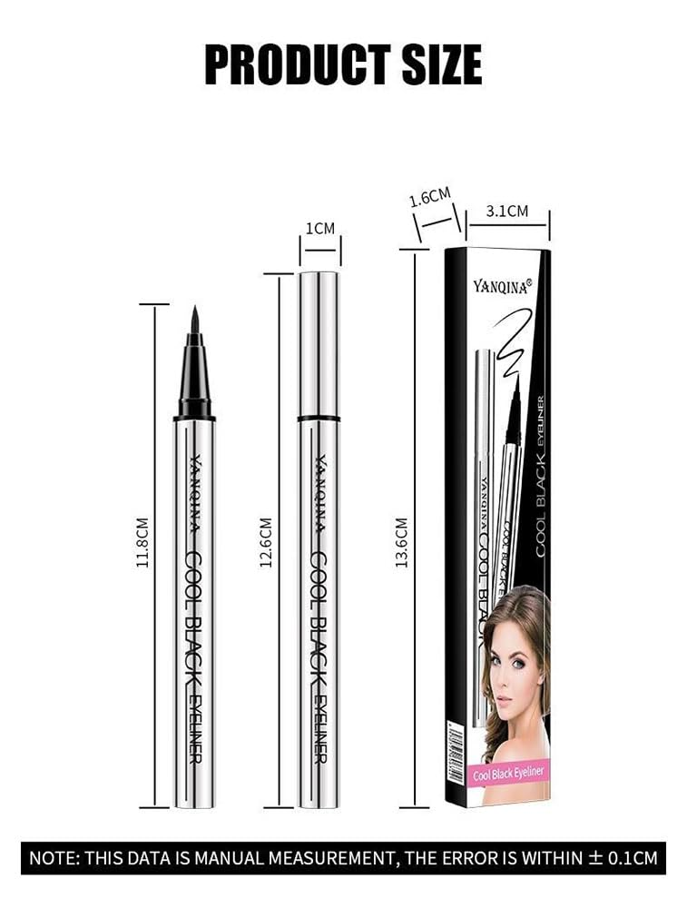 ⚽️🏆️World Cup Sale:40% OFF🎉70K+ SOLD! 🥳Long Lasting Eyeliner Pen Lightweight Waterproof Vegan Cruelty Free
