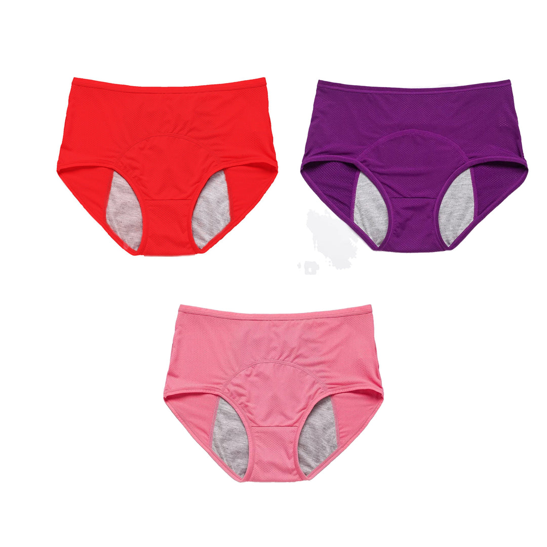 ⏳Last Day-Buy 1 Get 3 Packs!!🔥2026 Best-Selling🏆LunaBloom™ High-Waist Leak-Proof Panties ✨Butter-soft, ultra-stretchy &amp; discreetly protective 🍃