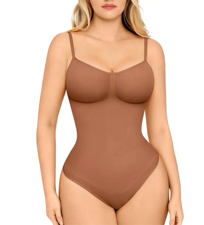 FeelinGirl  Seamless Thong Bodysuit Comfort Jumpsuit Deals For You Days Fit Adjustable Mother’s Day