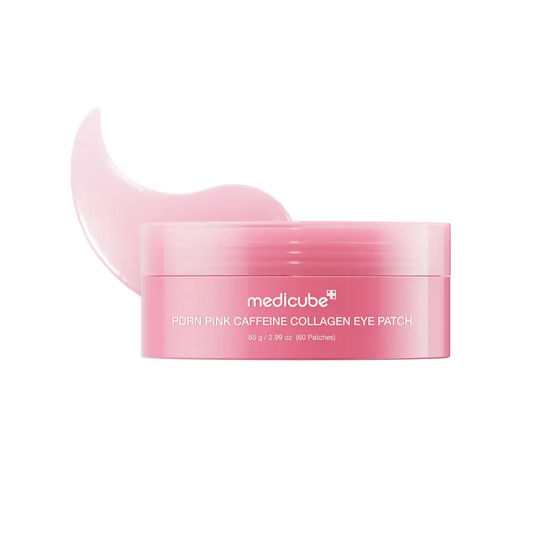 [medicube] PDRN Pink Caffeine Collagen Eye Patch for Night Care